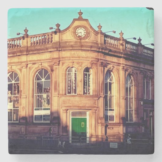 アンティーク中心 ストーンコースター (正面)