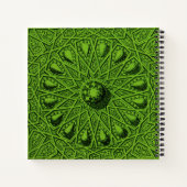 アンティーク中東模様 ノートブック (裏面)