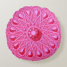 アンティーク中東模様 ラウンドクッション