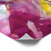 アンティーク付き音楽シーン ポスター (角)