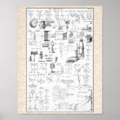 アンティーク光楽器表 ポスター (正面)