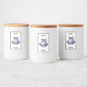 アンティーク入浴剤ラベル フードラベル (ボトル)