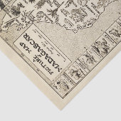 アンティーク写真マップマダガスカルアイランドクラフト 薄葉紙 (詳細)