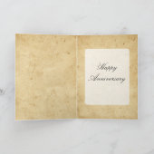 アンティーク写真記念日 カード (内部)