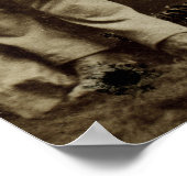 アンティーク写真 – 狩りパーティー ポスター (角)