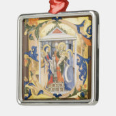 アンティーク出生分譲 メタルオーナメント (左)