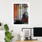 アンティーク列の写真 ポスター (ホームオフィス)