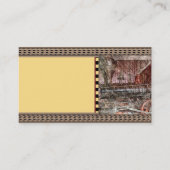 アンティーク列車 名刺 (正面)