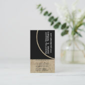 アンティーク動揺してマーブルコンテンポラリーデザイン 名刺 (スタンド正面)