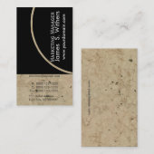 アンティーク動揺してマーブルコンテンポラリーデザイン 名刺 (正面/裏面)