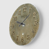 アンティーク動揺して時計 ラージ壁時計 (傾斜)