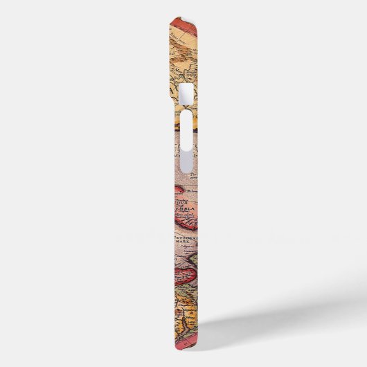 アンティーク北極地図メルカトル Case-Mate iPhoneケース (裏面 / 左)