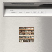 アンティーク印刷ブロックスタンプ マグネット (インサイチュ (食洗機))