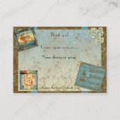 アンティーク収集カスタム 名刺 (裏面)