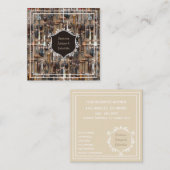 アンティーク収集品ヴィンテージツール スクエア名刺 (正面/裏面)