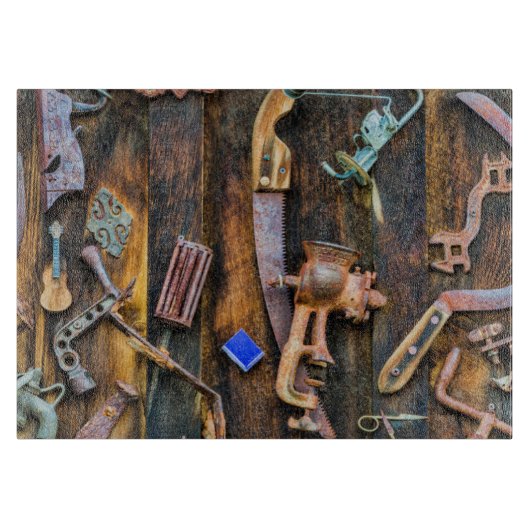 アンティーク収集 カッティングボード (正面)