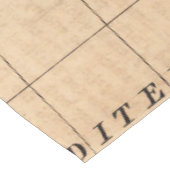 アンティーク古いインスパイア地図(2) テーブルクロス (アングル)