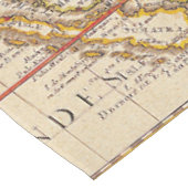 アンティーク古いインスパイア地図(6) テーブルクロス (アングル)