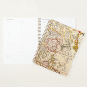 アンティーク古いインスパイア地図(6) プランナー手帳 (ディスプレー)