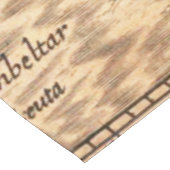 アンティーク古インスパイアい地図(3) テーブルクロス (アングル)