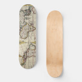 アンティーク古インスパイアい地図(4) スケートボード (正面)
