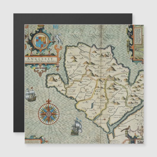 アンティーク古インスパイアい地図(7) (正面/裏面)