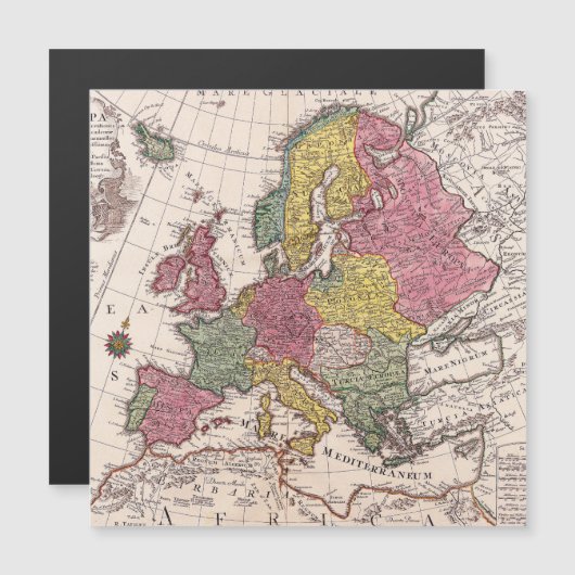 アンティーク古インスパイアい地図(9) (正面/裏面)