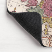 アンティーク古インスパイアい地図(9) マウスパッド (コーナー)