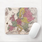 アンティーク古インスパイアい地図(9) マウスパッド (マウス)