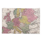 アンティーク古インスパイアい地図(9) 枕カバー (裏面-左)