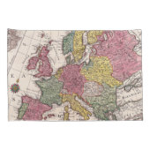 アンティーク古インスパイアい地図(9) 枕カバー (裏面-右)