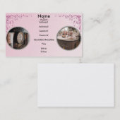 アンティーク名刺 名刺 (正面/裏面)