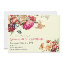 アンティーク園 |ヴィンテージ結婚式の招待状