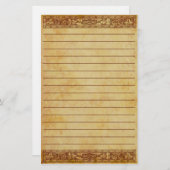 アンティーク園 便箋 (正面/裏面)