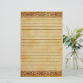 アンティーク園 便箋 (スタンド正面)