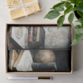 アンティーク地図作成勉強切り離し 薄葉紙 (ギフト)