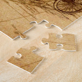 アンティーク地図 ジグソーパズル (側面)