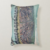 アンティーク地図 セントルイス ミズーリ州 ミシシッピ川 アクセントクッション (正面(垂直))