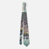 アンティーク地図 セントルイス ミズーリ州 ミシシッピ川 ネクタイ (裏面)