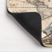 アンティーク地図 マウスパッド (コーナー)