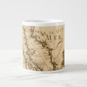 アンティーク地図| 1687 ジャンボコーヒーマグカップ (正面)