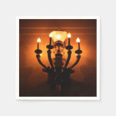 アンティーク壁掛け照明 スタンダードカクテルナプキン (正面)