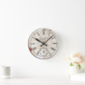 アンティーク壁時計 ラウンド壁時計 (ホーム)