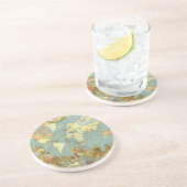 アンティーク大英帝国の世界地図, 1886 コースター (側面)