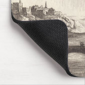 アンティーク天文学の空と太陽のby Alain Mallet マウスパッド (コーナー)