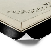 アンティーク天文学図天文学図天文学〔占星術の〕十二宮図 ポスター (コーナー)