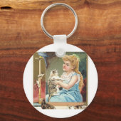 アンティーク子 キーホルダー (正面)