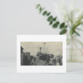 アンティーク実在写真船 ポストカード (スタンド正面)