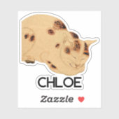 アンティーク寝猫日本の木版浮世絵 シール (シート)