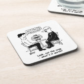 アンティーク専門家評価に値するおもしろいもの コースター (左側)